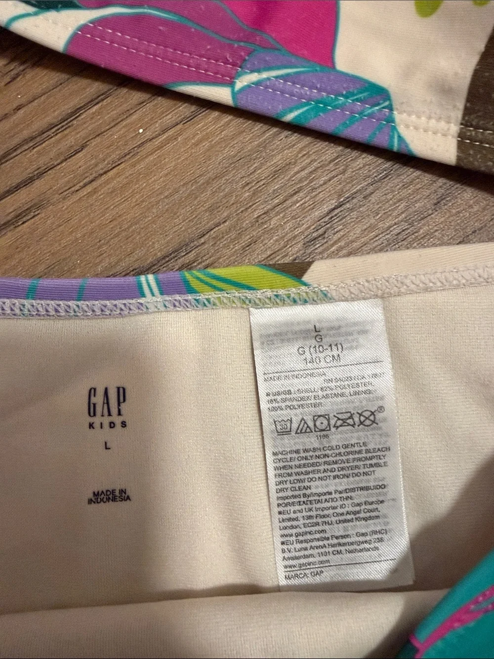 GAP Kids girls swimsuit bundle size L